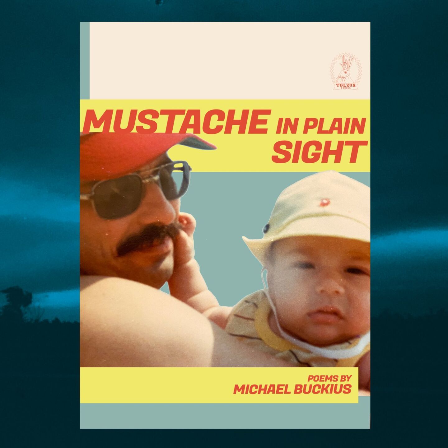 Michael Buckius Mustache on the cover of Plain Sight